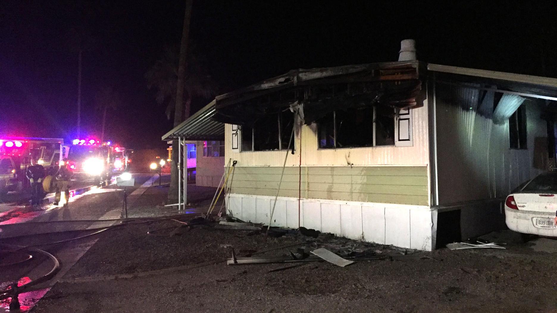 Tucson Fire Dept: Burning spiders with blowtorch may have started fire on Tucson's northside